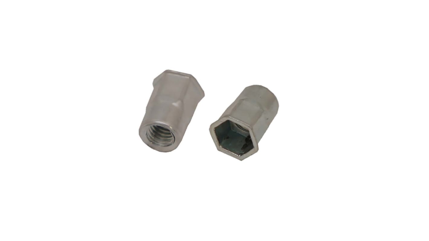 RS PRO Plain, M5 Threaded Insert diameter 7mm