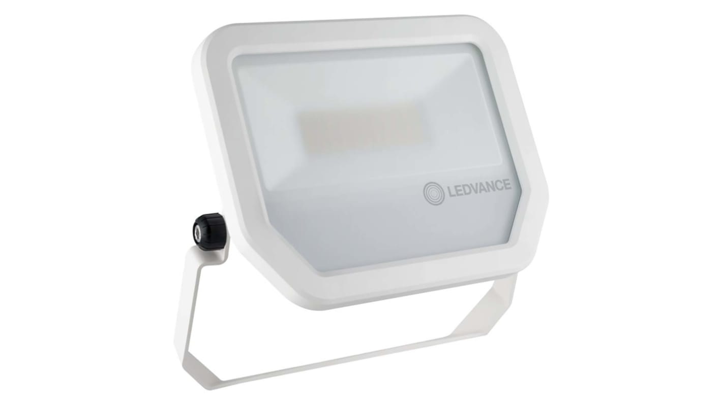 LEDVANCE FL PFM Floodlight, 30 W, 3600 lm, IP65, 100 → 277 Vac
