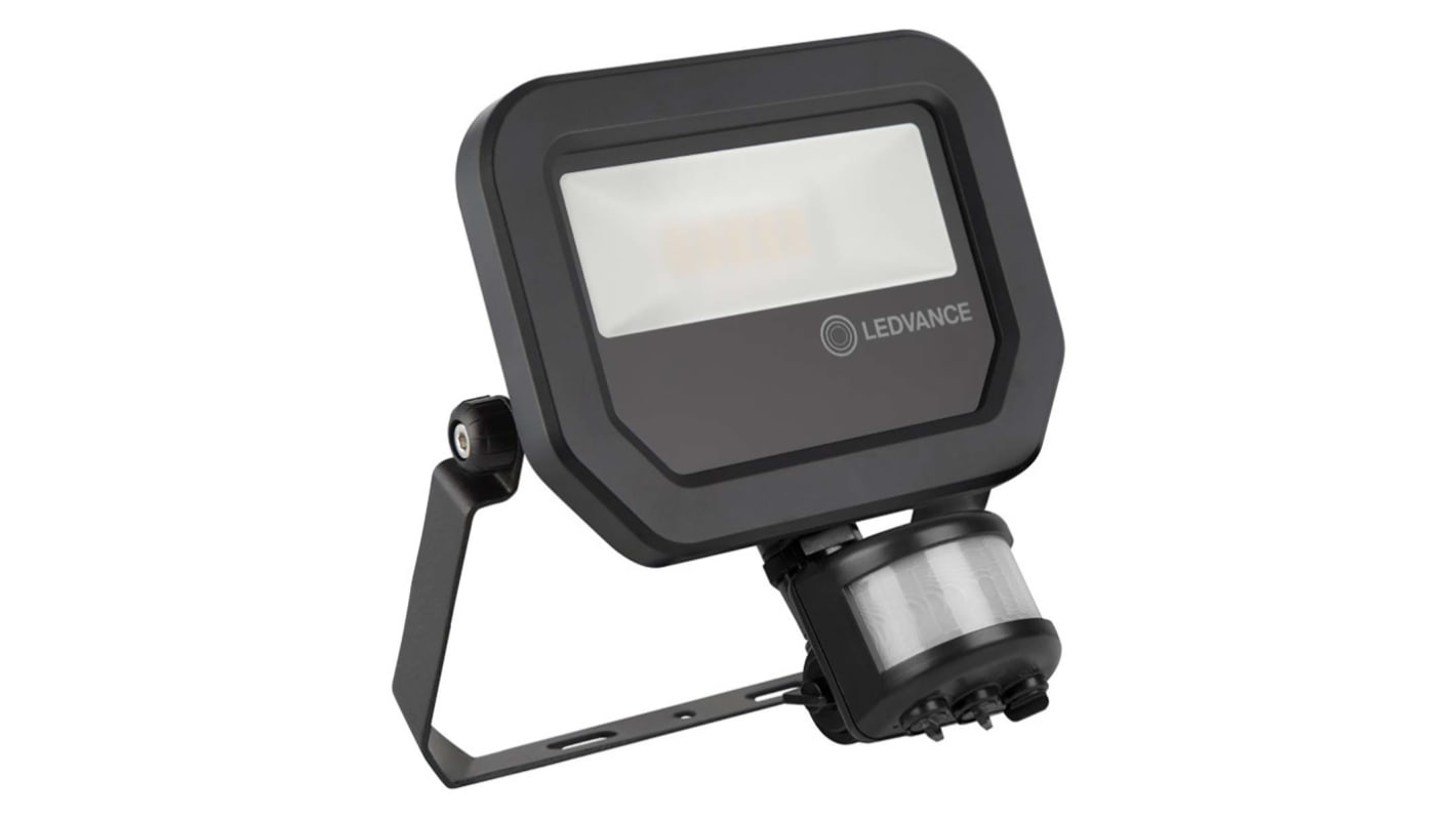 LEDVANCE FL PFM Floodlight, 10 W, 1200 lm, IP65, 100 → 277 Vac