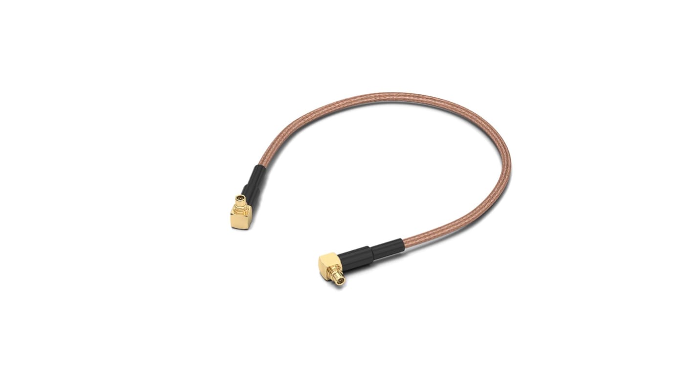 Wurth Elektronik WR-CXASY Series Male MMCX to Male MMCX, 152.4mm, RG178/U Coaxial, Terminated50 Ω