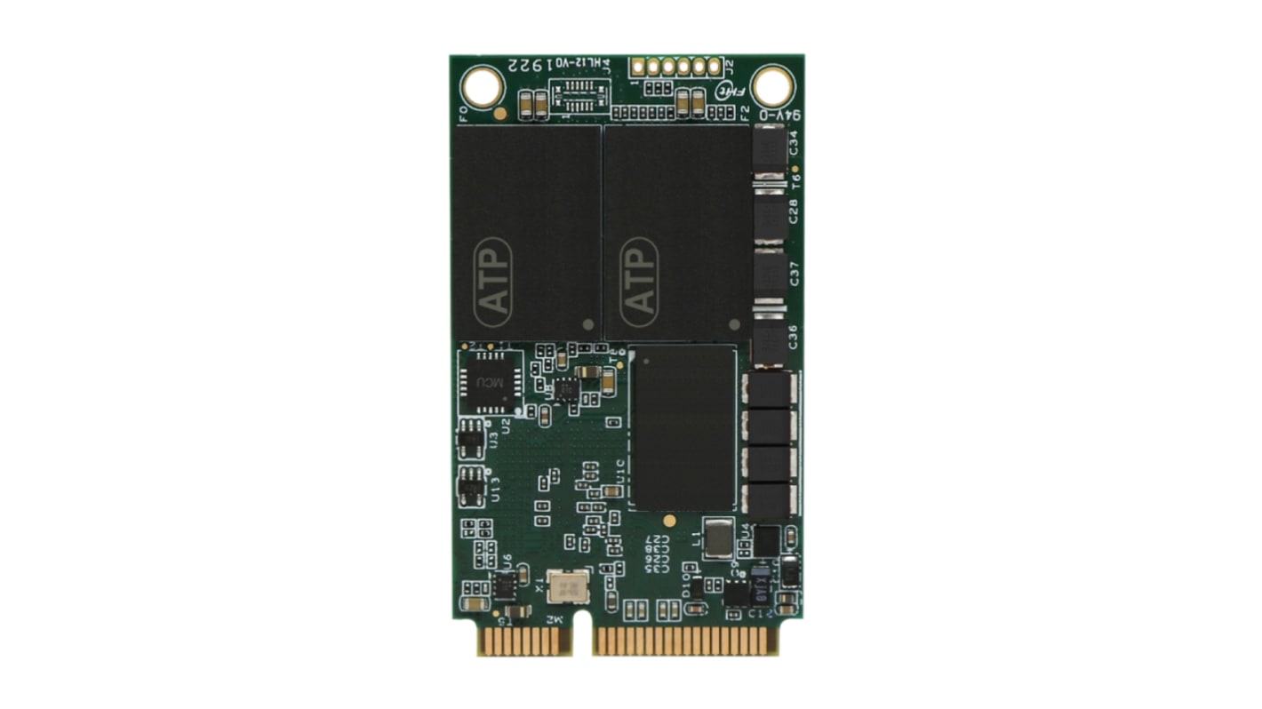 ATP 32 GB固态硬盘 SSD, SATA III接口, 工业用, mSATA, A600Si