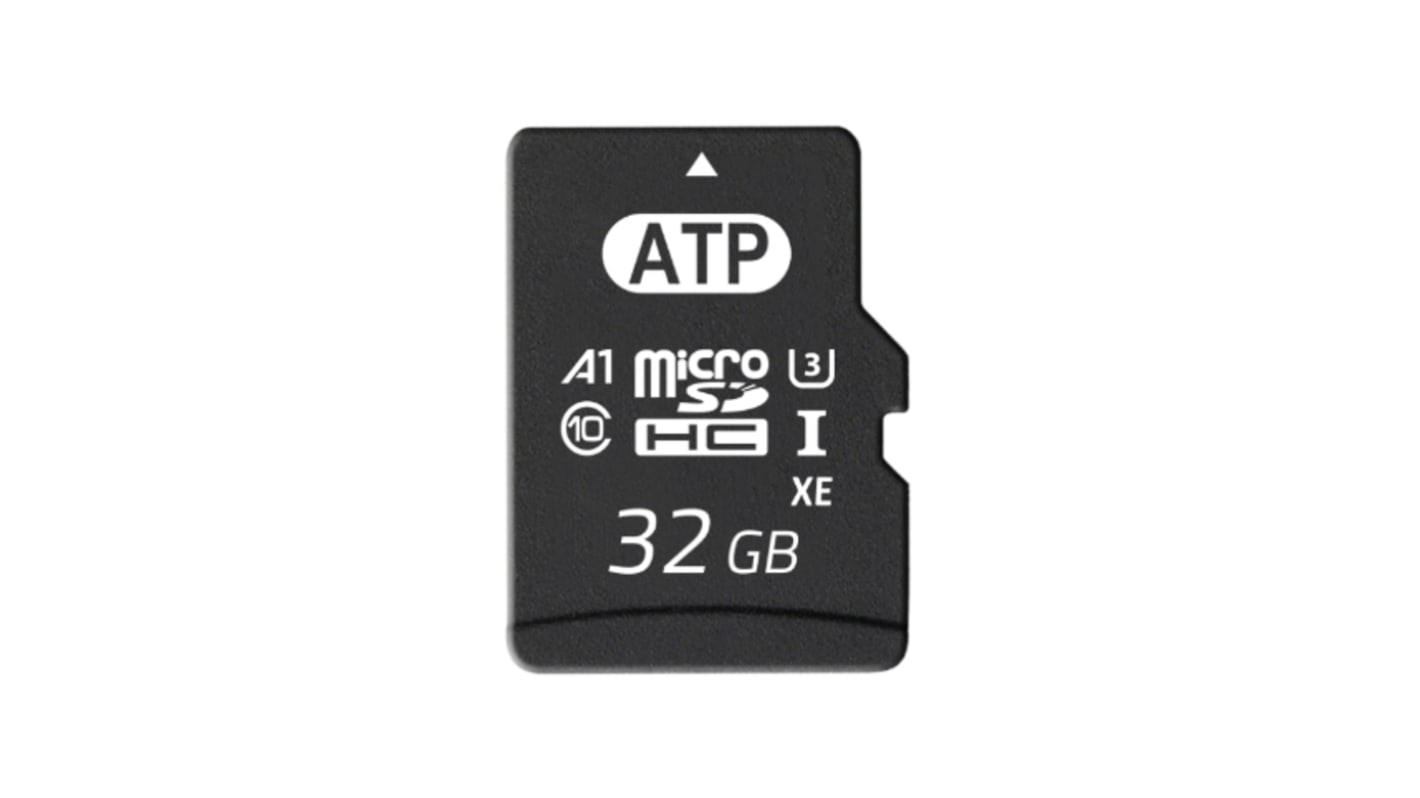 ATP Micro SDHC Micro SD Karte 32 GB Class 10, U3, UHS-I Industrieausführung