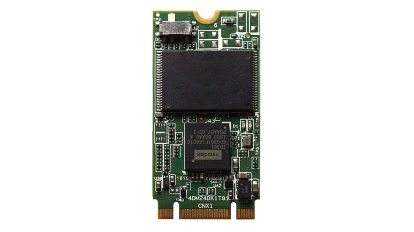 InnoDisk 32 GB固态硬盘 SSD, SATA III接口, 工业用, M.2 (2442), 3TE7, 3D TLC