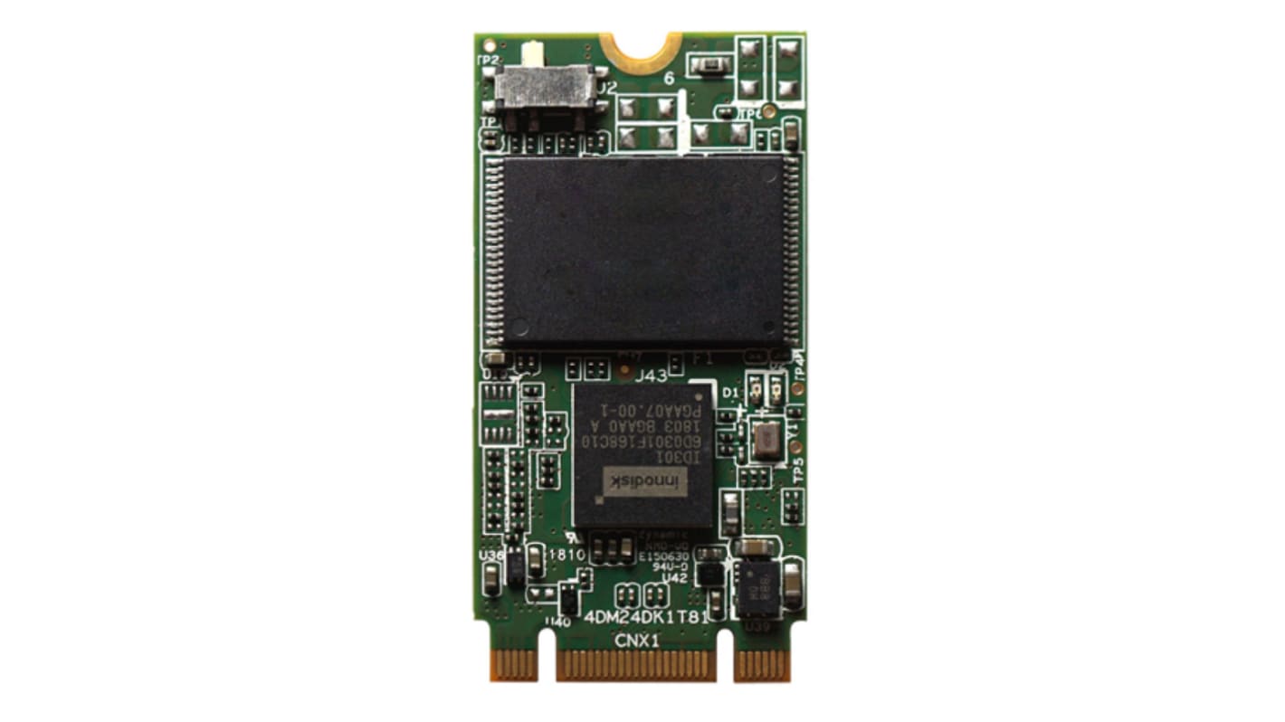 InnoDisk 3TE7, M.2 (2442) Intern SSD SATA III Industrieausführung, 3D TLC, 256 GB, SSD