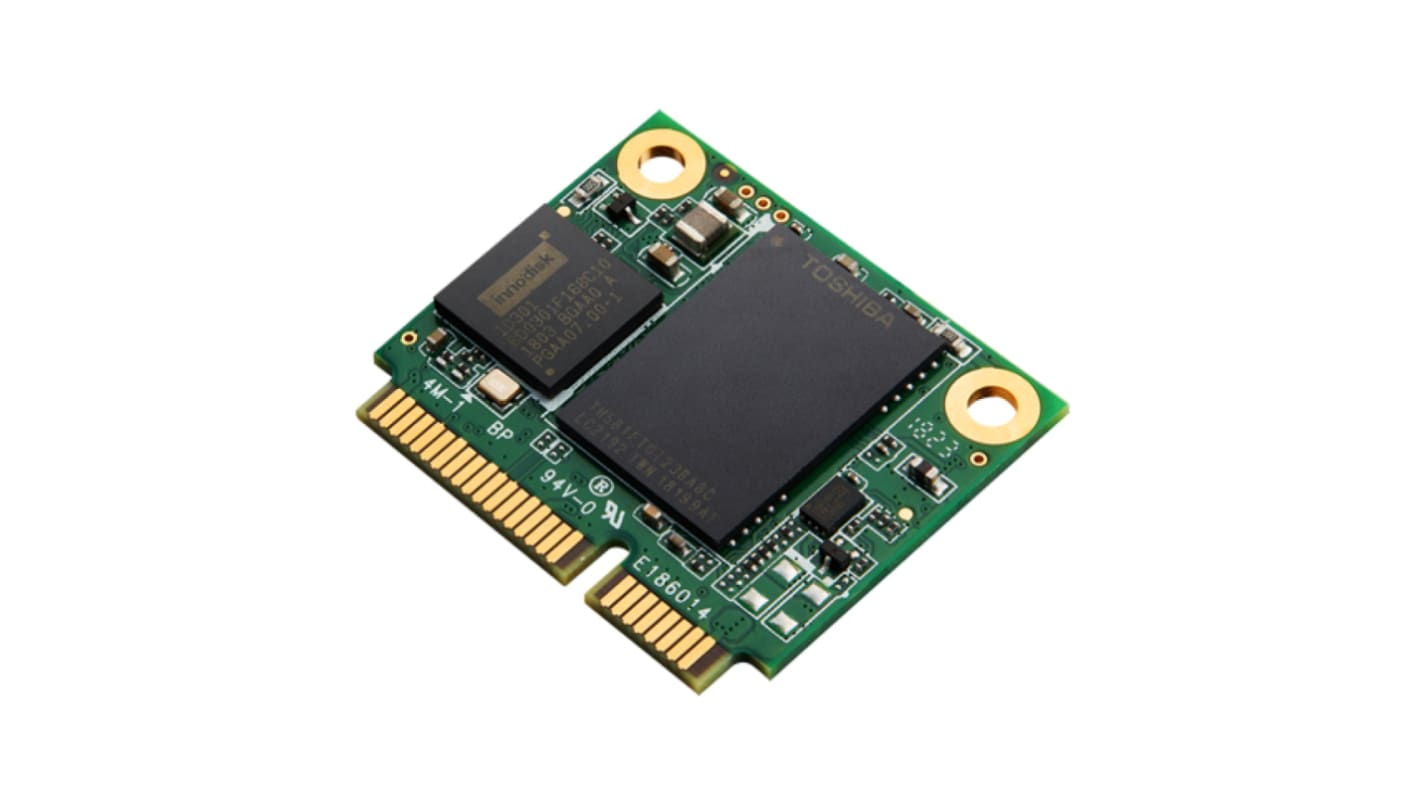 InnoDisk 3TE7, Mini-mSATA Intern SSD SATA III Industrieausführung, 3D TLC, 512 GB, SSD