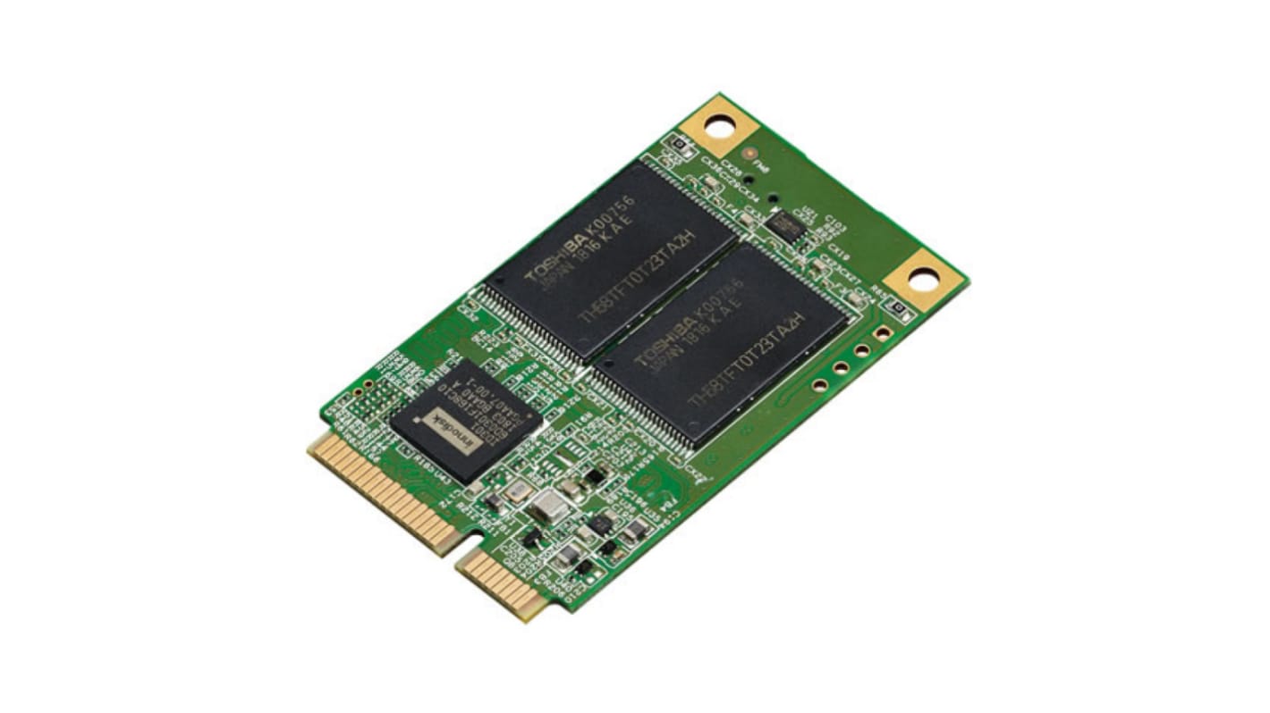 InnoDisk 3TE7, mSATA Intern SSD SATA III Industrieausführung, 3D TLC, 32 GB, SSD