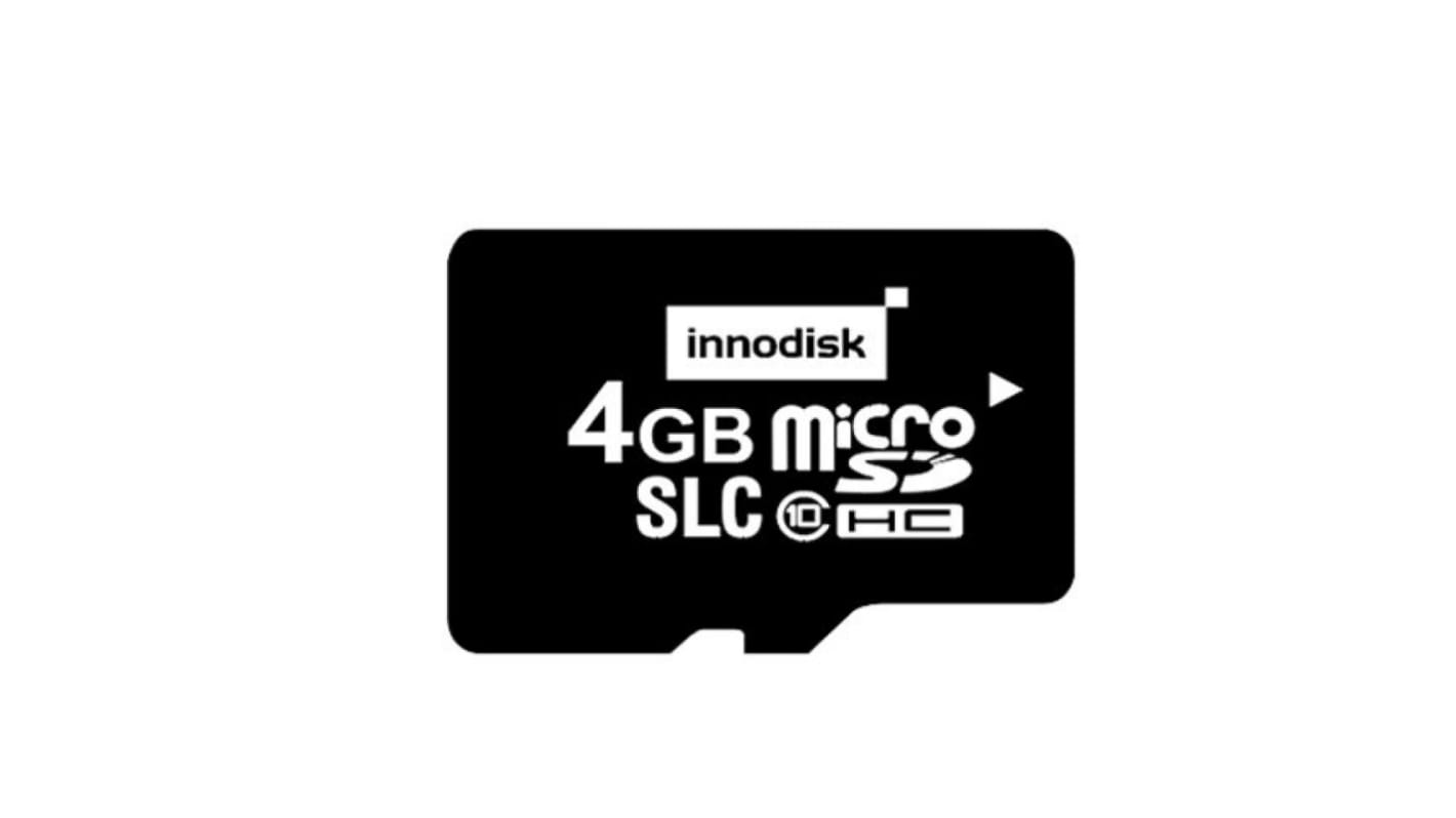 InnoDisk 4 GB Industrial MicroSDHC Micro SD Card, Class 10, U1, UHS-I