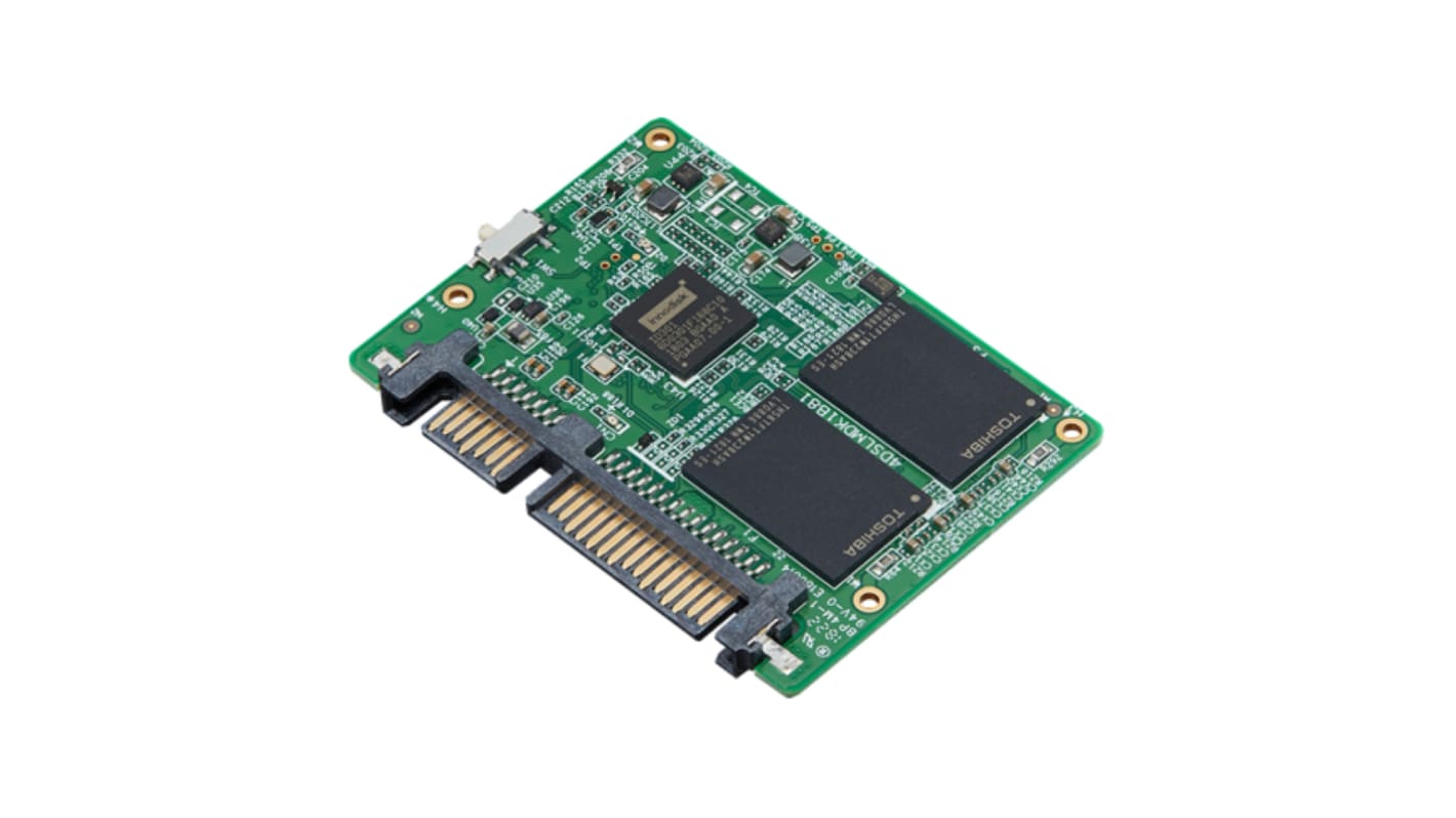 InnoDisk 3TE7, SlimSATA Intern SSD SATA III Industrieausführung, 3D TLC, 256 GB, SSD