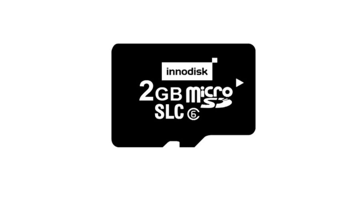 InnoDisk Micro SDHC Micro SD Karte 2 GB Class 6 UHS-I, U1 Industrieausführung, SLC