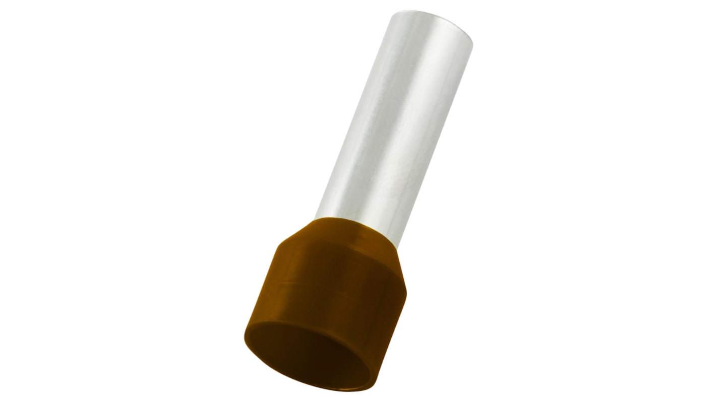 Boccola RS PRO, Isolato, Marrone, lunghezza pin 22mm, filo max 25mm², 4AWG