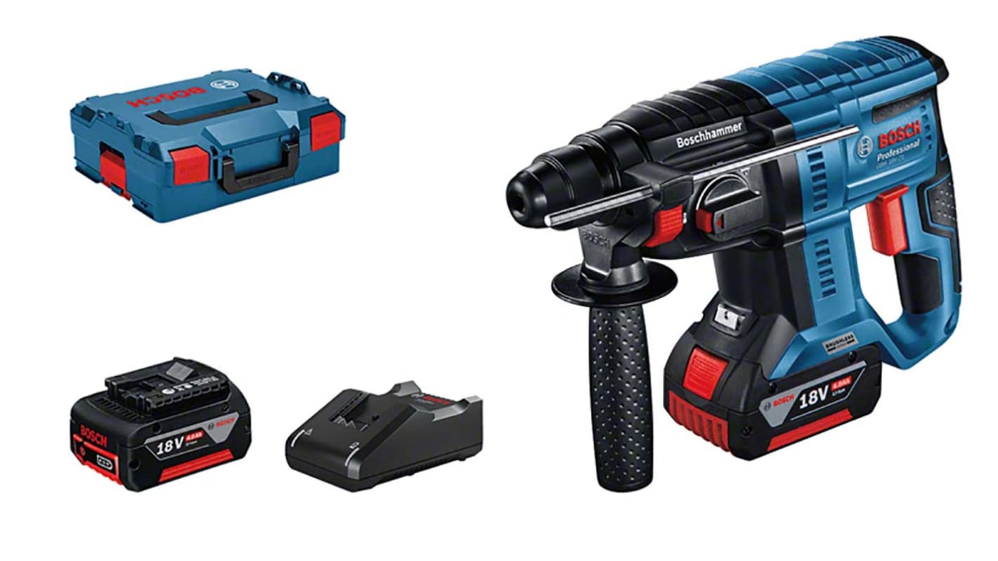 Bosch GBH SDS Plus 18V Cordless SDS Drill Li-Ion, Euro Plug