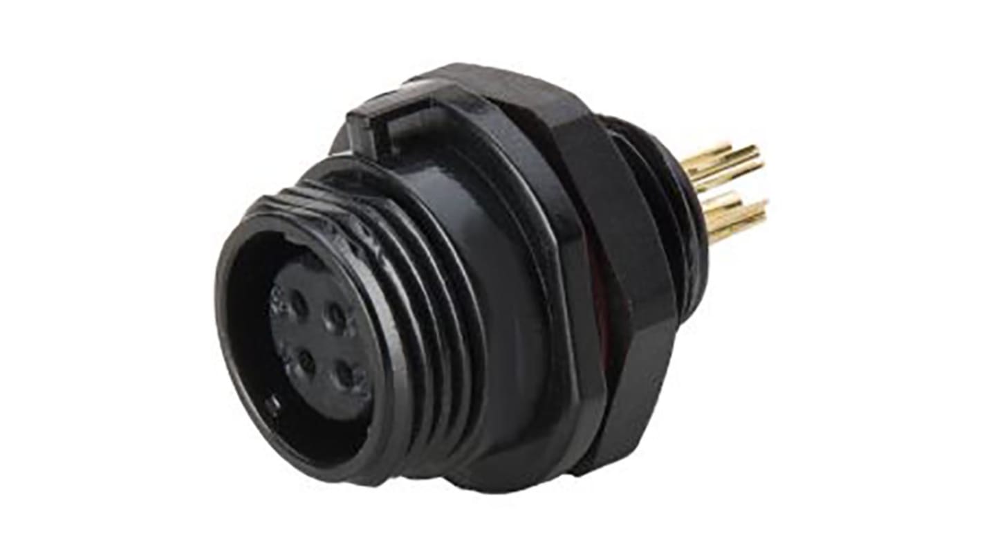 RS PRO Circular Connector, 5 Contacts, Front Mount, Socket, Female, IP68