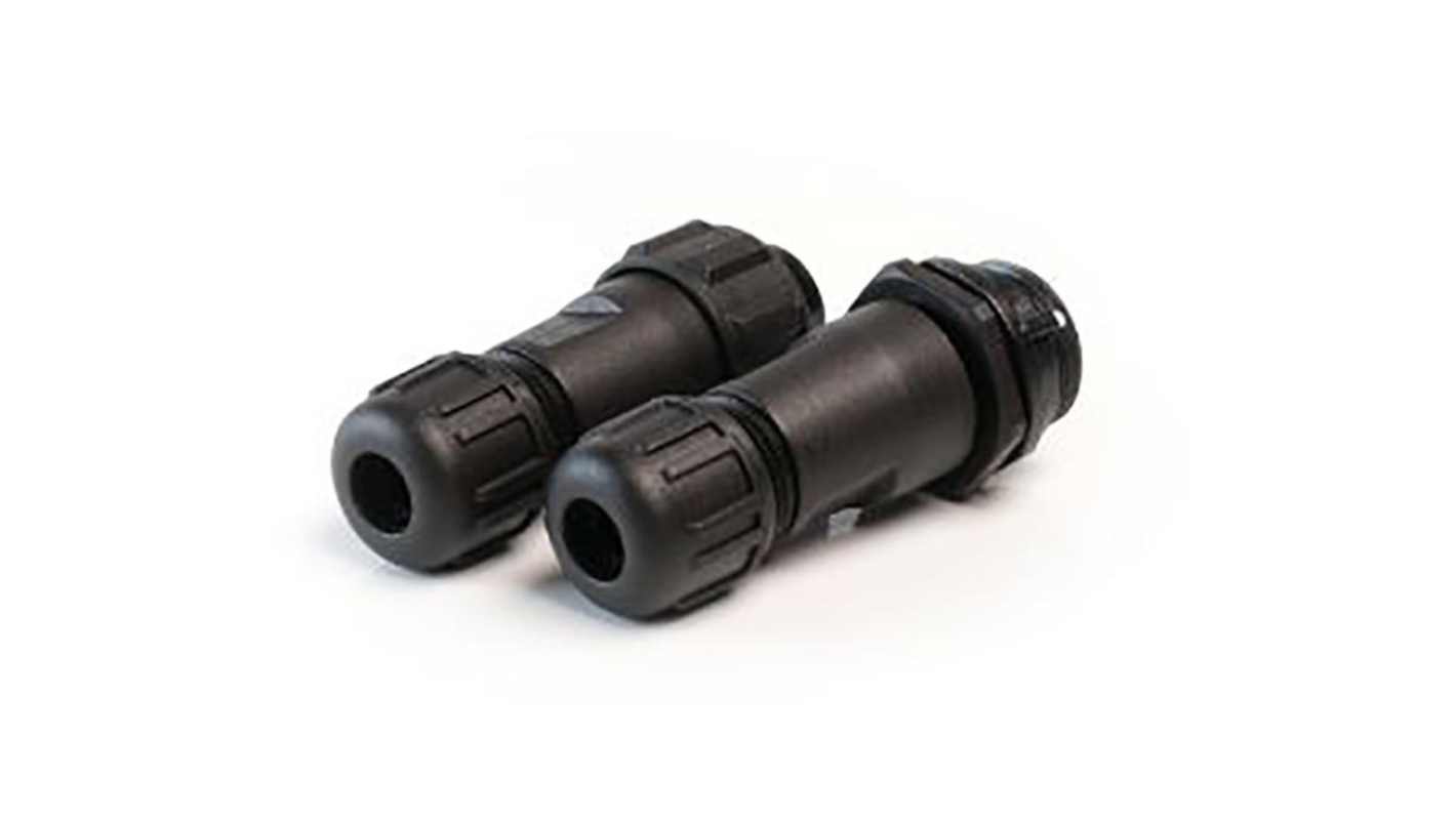 RS PRO Circular Connector, 9 Contacts, Cable Mount, Plug and Socket, Male and Female Contacts, IP68