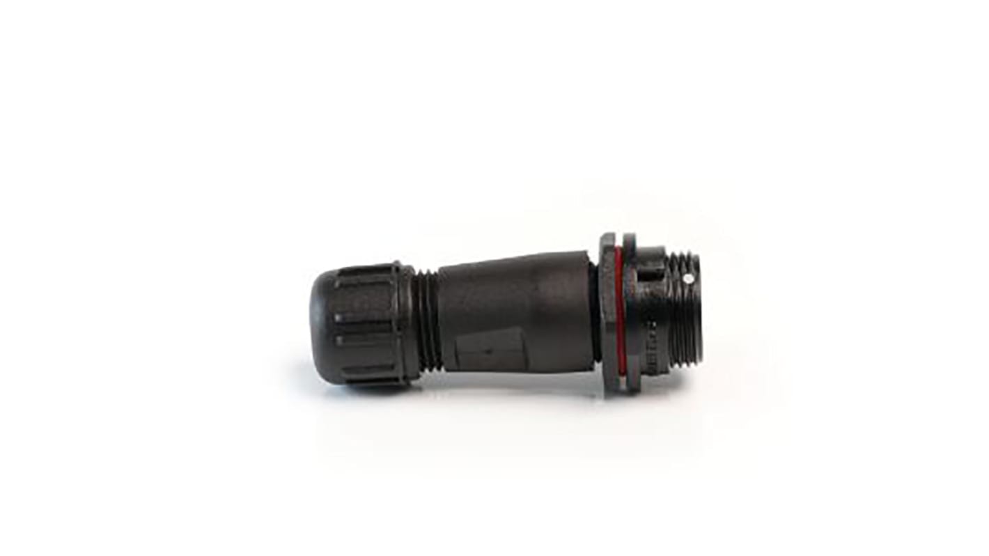 Conector circular RS PRO hembra de 9 vías hembra, montaje aéreo, IP68