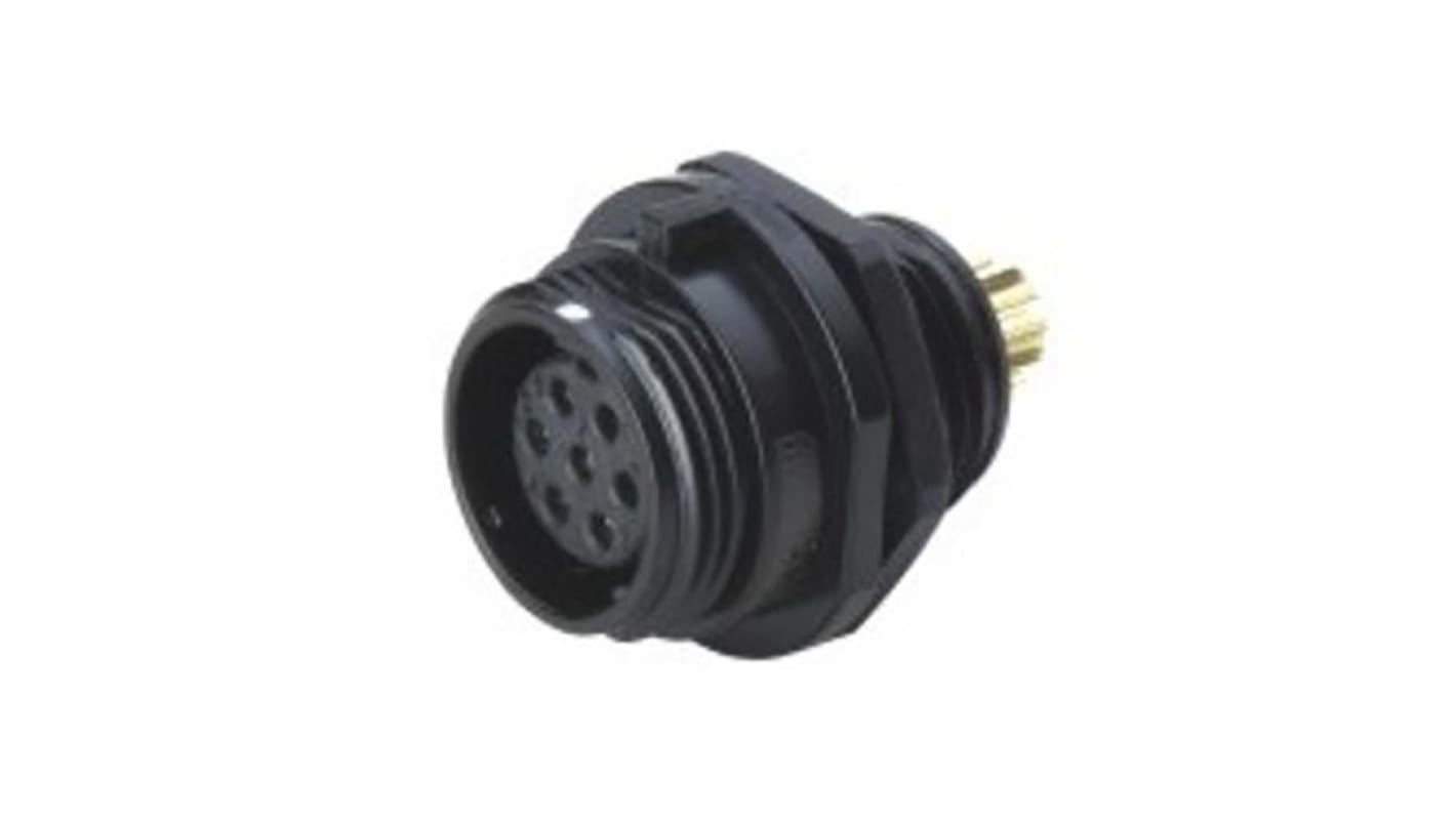Connecteur circulaire RS PRO, 9 contacts, Montage avant, raccordement A souder
