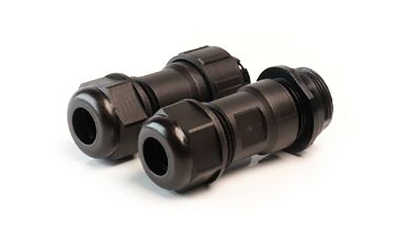 RS PRO Circular Connector, 2 Contacts, Cable MountPlug and Socket, Male and Female Contacts, IP68