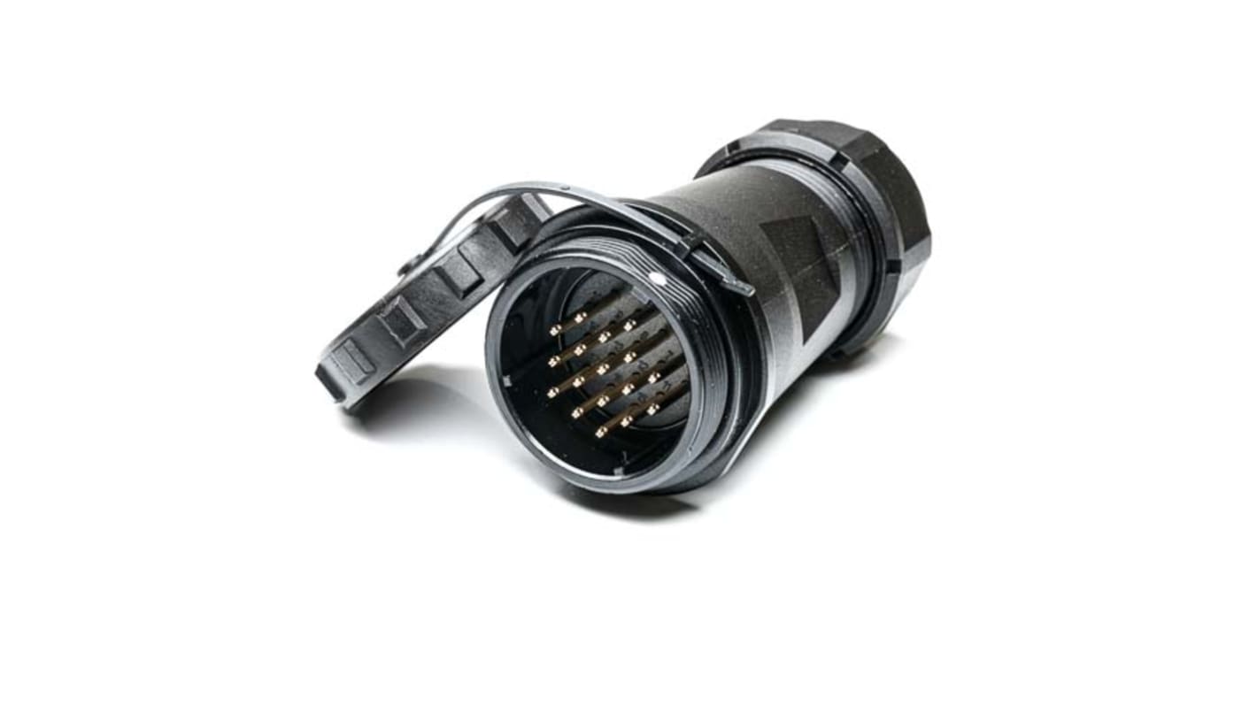 RS PRO Circular Connector, 17 Contacts, Cable Mount, Socket, Male, IP68
