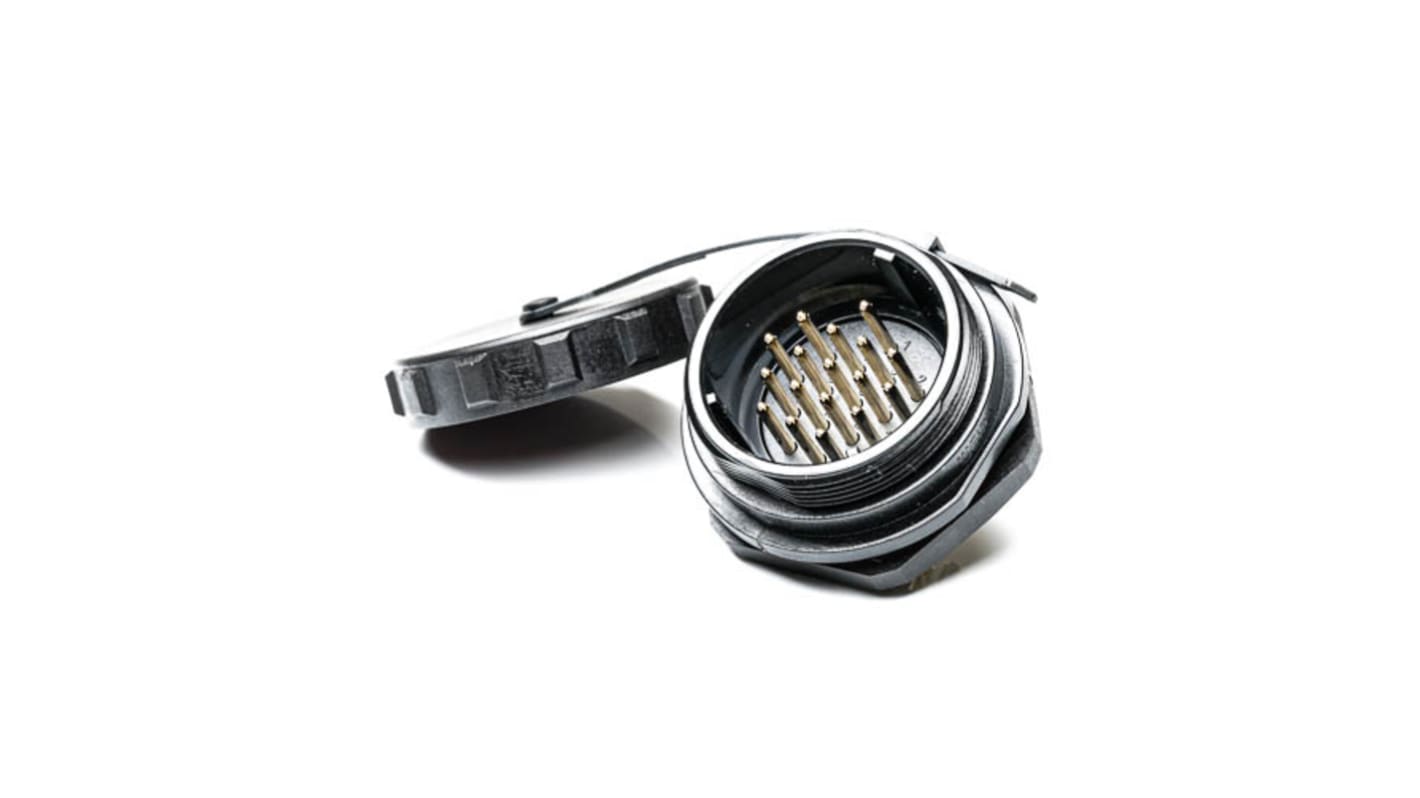 RS PRO Circular Connector, 17 Contacts, Rear Mount, Socket, Male, IP68
