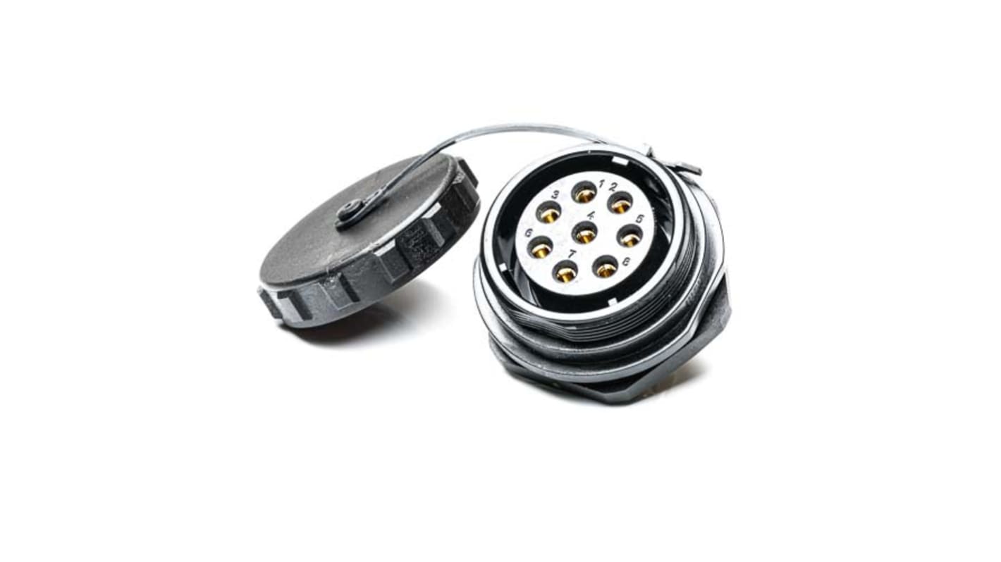 RS PRO Circular Connector, 8 Contacts, Rear Mount, Socket, Female, IP68
