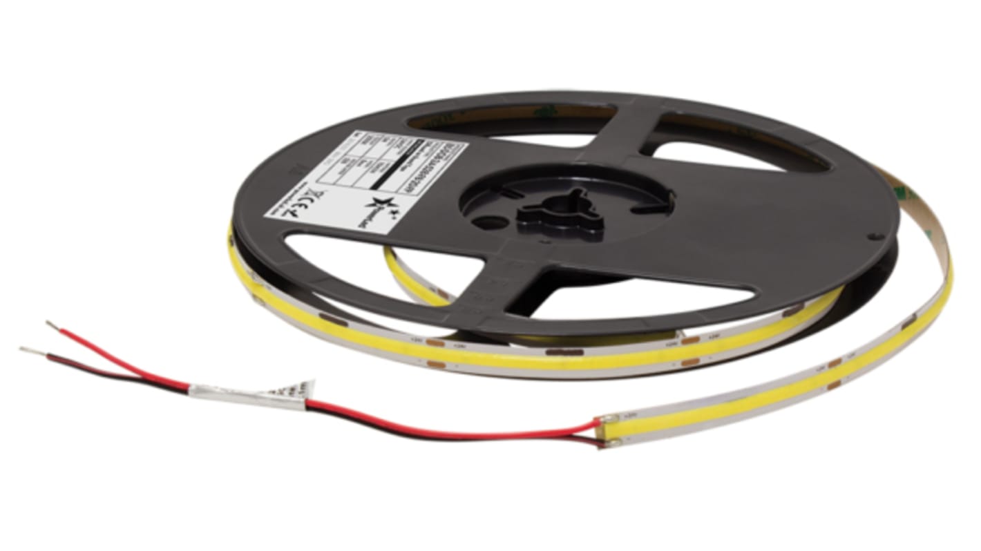 PowerLED 24V dc White LED Strip Light, 5000mm Length