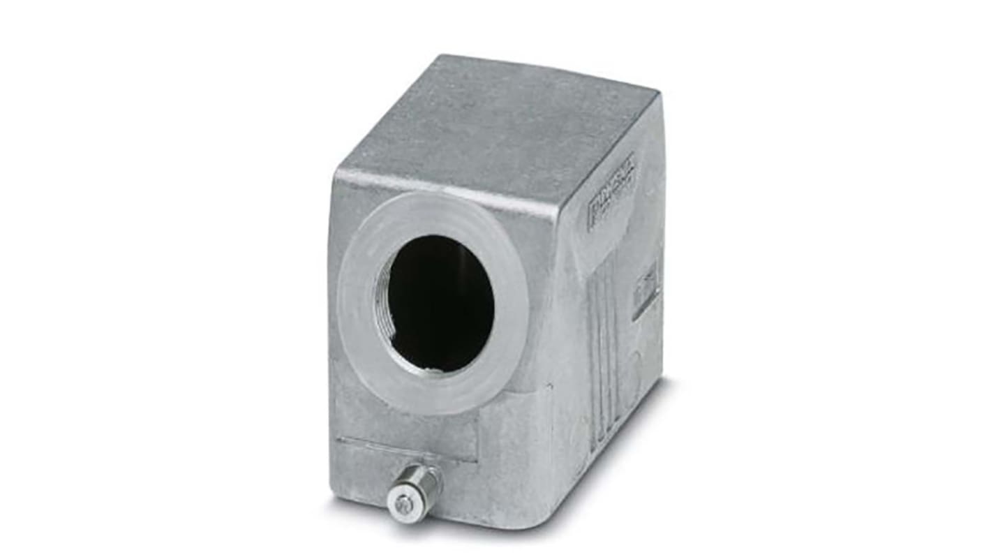 Base para conector industrial Phoenix Contact serie HC, con rosca PG16