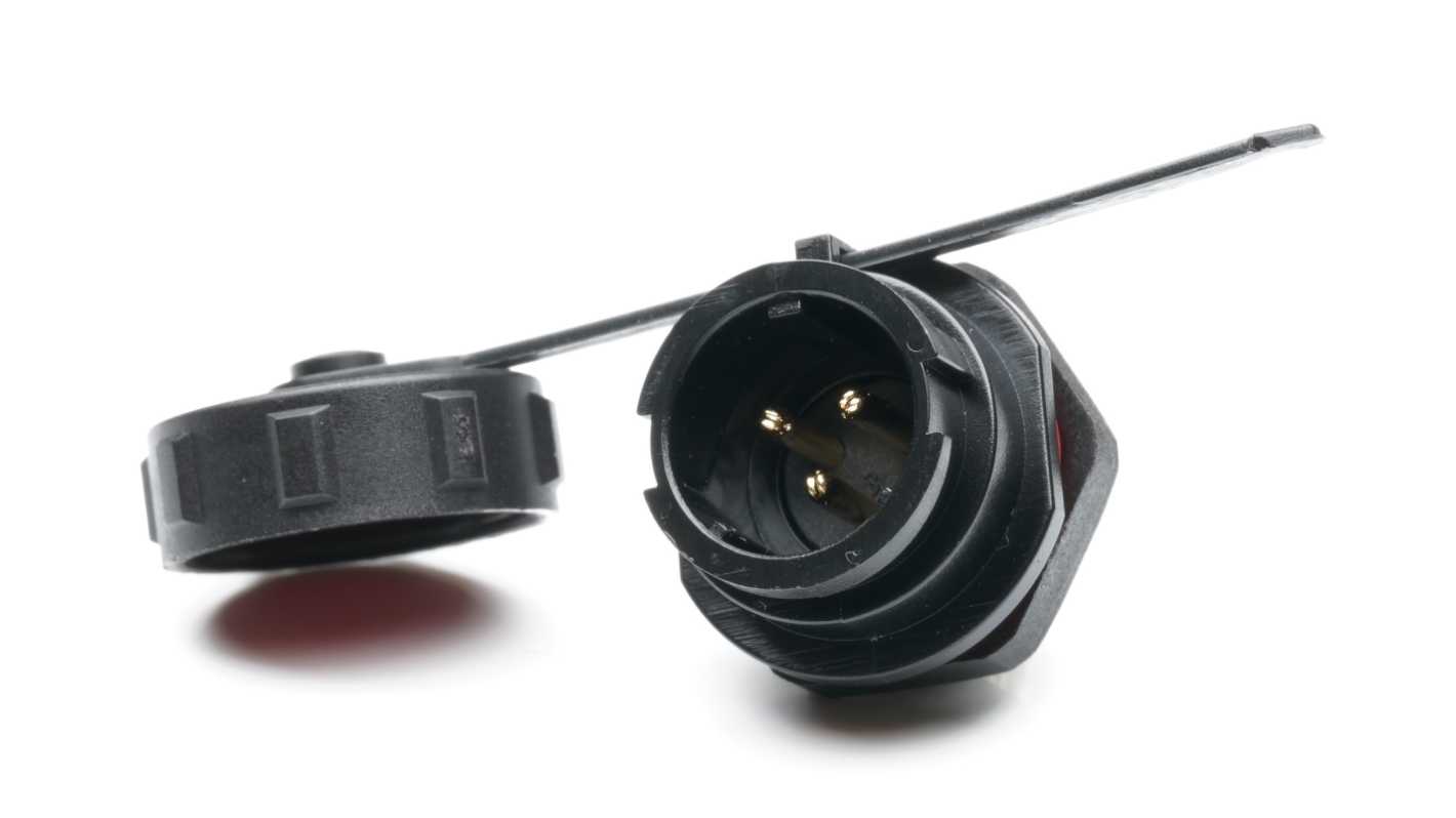 RS PRO Circular Connector, 3 Contacts, Front Mount, Socket, Male, IP67