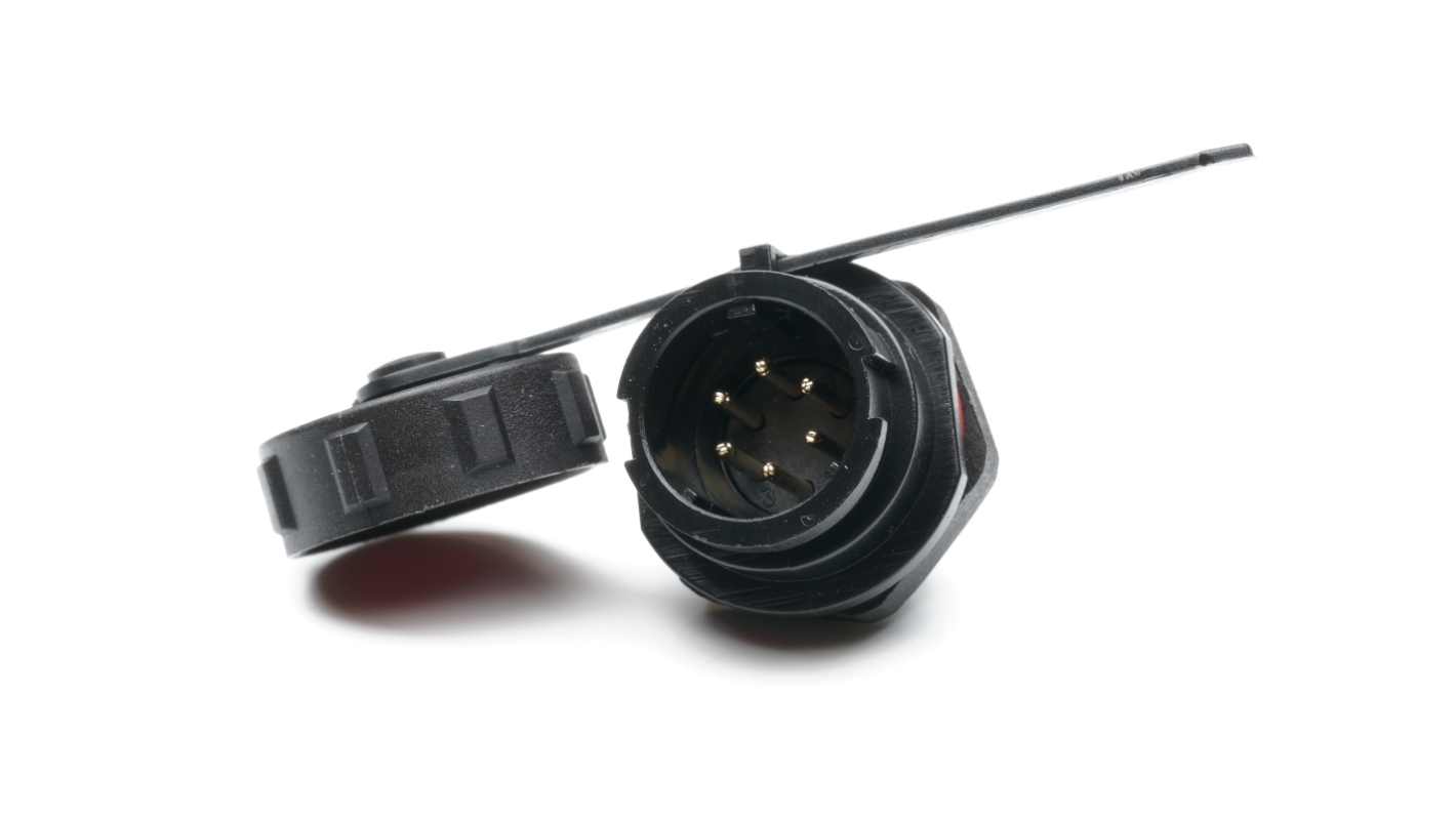 RS PRO Circular Connector, 6 Contacts, Front Mount, Socket, Male, IP67