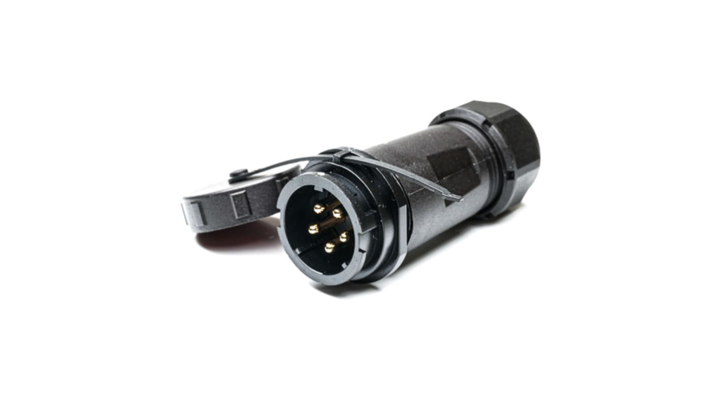 RS PRO Circular Connector, 5 Contacts, Cable Mount, Socket, Male, IP67