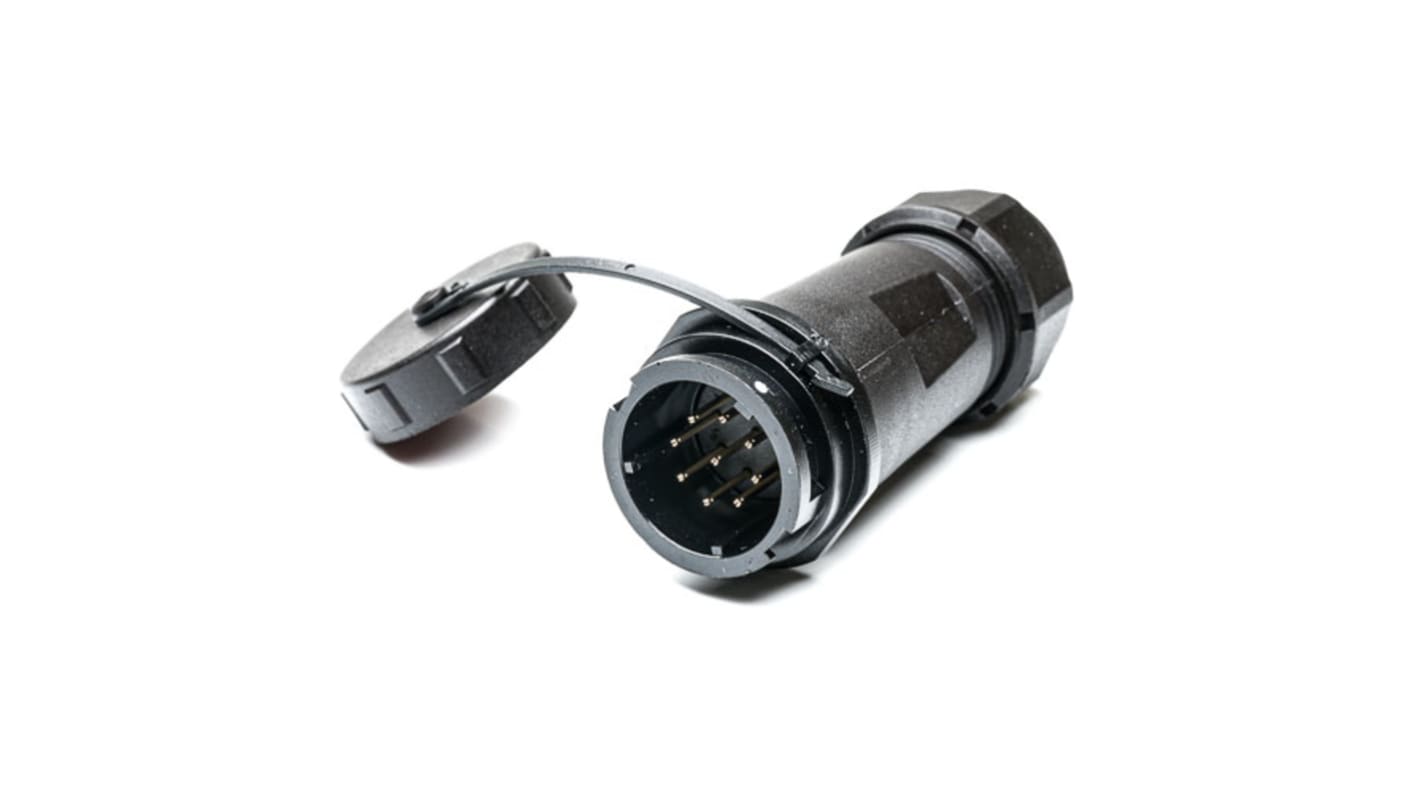 RS PRO Circular Connector, 9 Contacts, Cable Mount, Socket, Male, IP67