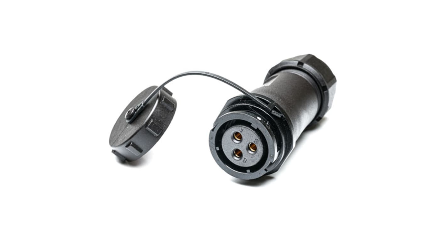 RS PRO Circular Connector, 3 Contacts, Cable Mount, Socket, Female, IP67
