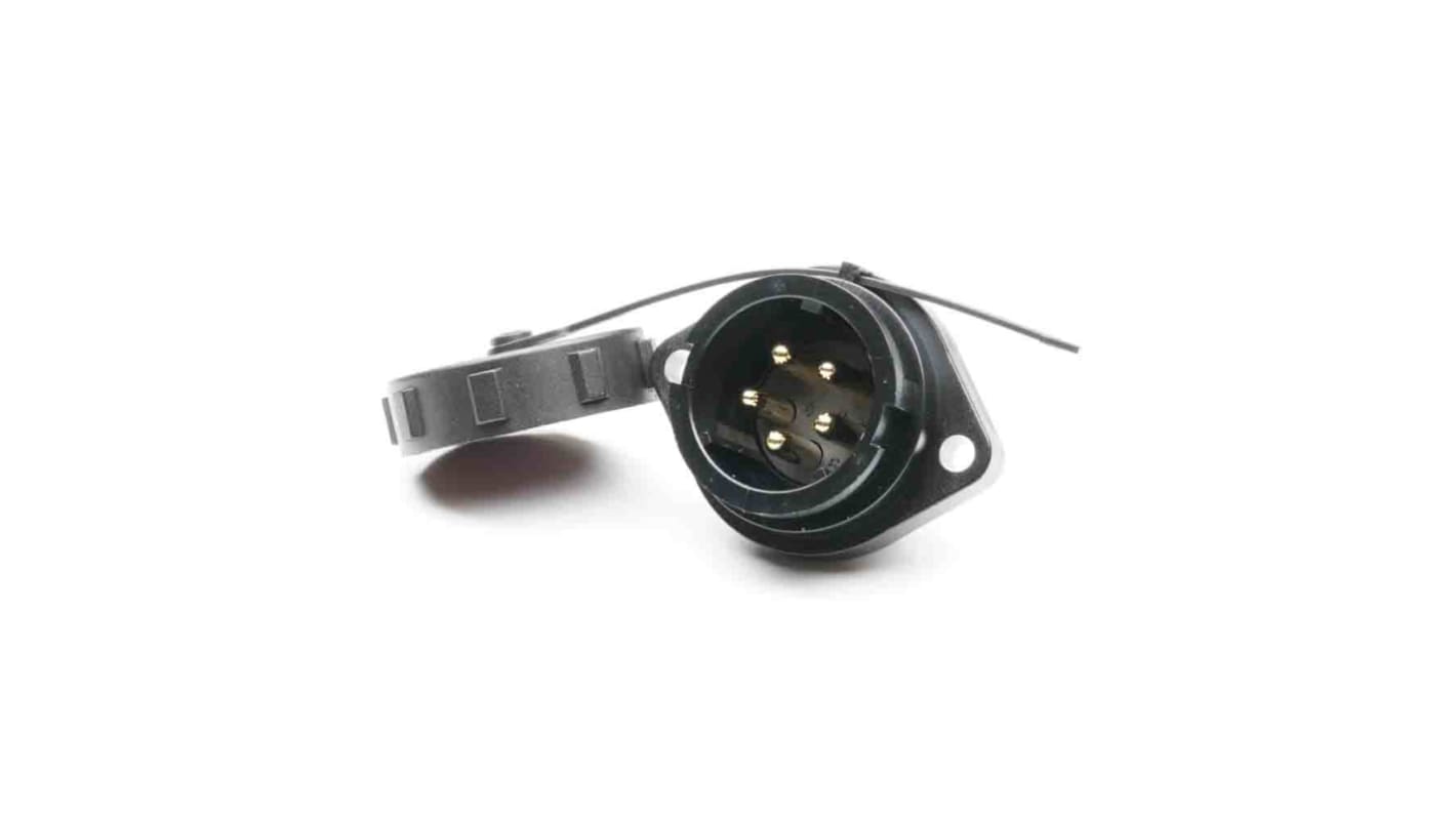 Connecteur circulaire RS PRO, Standard, 5 contacts, Montage sur Platine, raccordement A souder