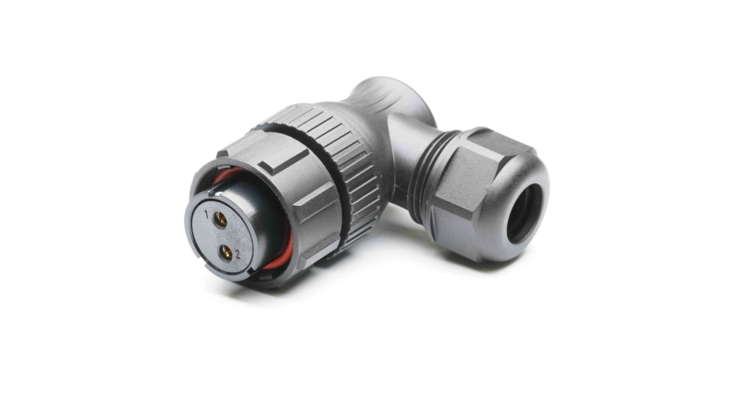 RS PRO Circular Connector, 2 Contacts, Cable Mount, Plug, Female, IP67