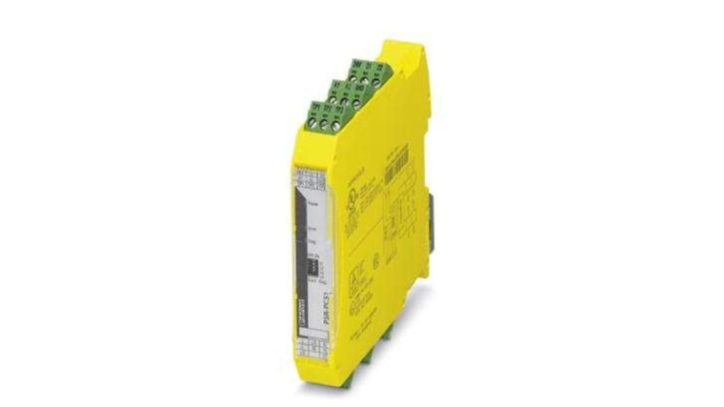 Phoenix Contact PSRmini PSR-PC51 1 Auxiliary Contacts Coupling Relay 24V dc, Single Channel 1 Safety Contacts