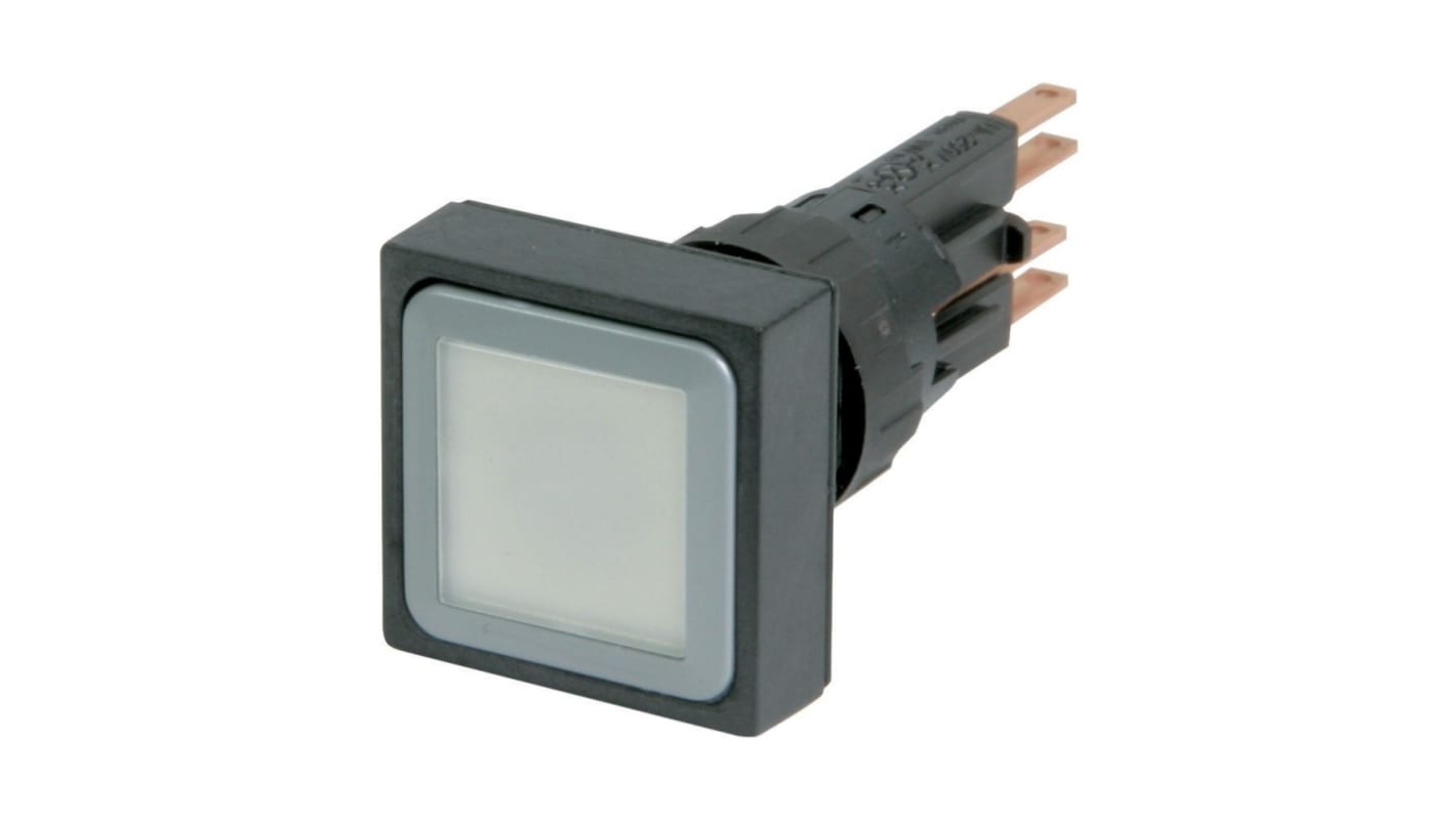 Eaton RMQ16 Series White Illuminated Momentary Push Button, 16mm Cutout, IP65