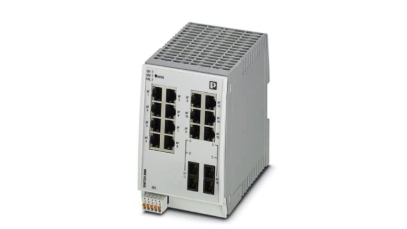 Phoenix Contact 以太网交换机, 14个RJ45口