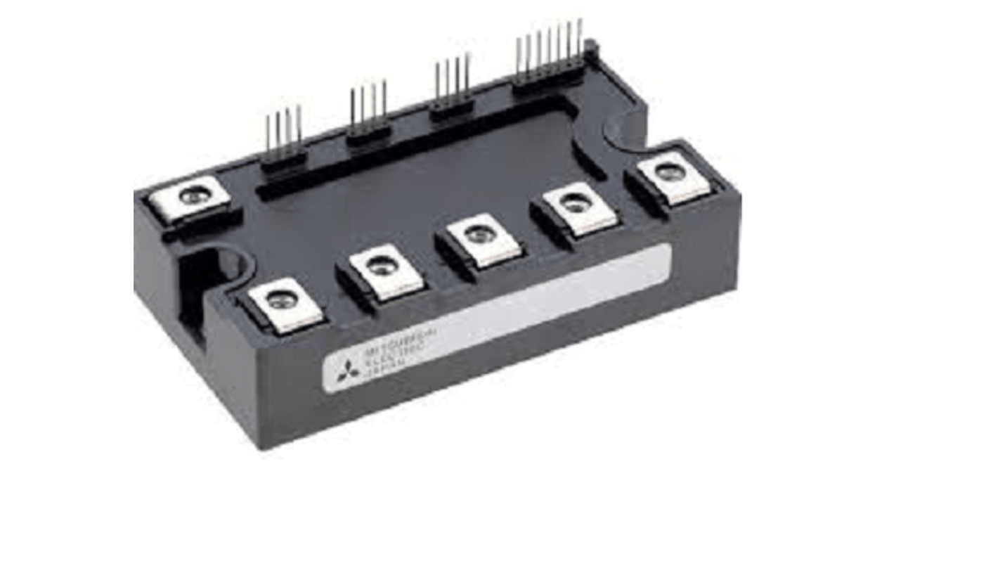 Mitsubishi Electric PM50CG1B120#300G 3 Phase Bridge IGBT Module, 50 1200 V Module, Panel Mount