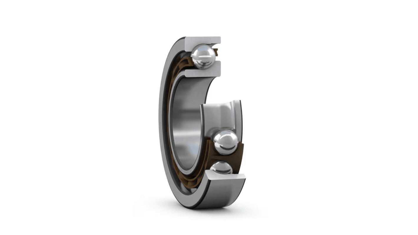 SKF 7313 BECBP Single Row Angular Contact Ball Bearing- Open Type 65mm I.D, 140mm O.D