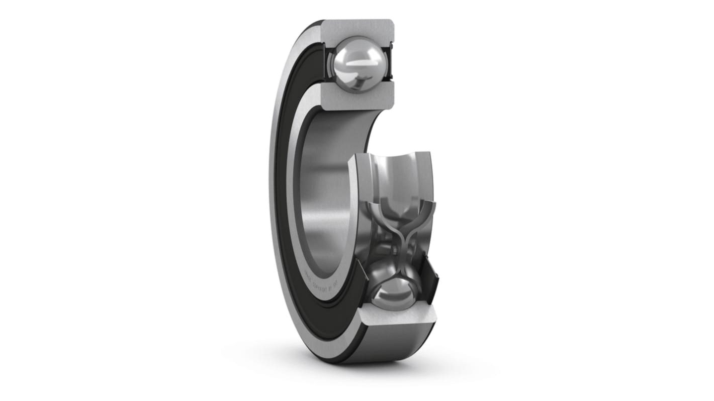 SKF 6007-2RS1/C4 Single Row Deep Groove Ball Bearing- Both Sides Sealed 35mm I.D, 62mm O.D