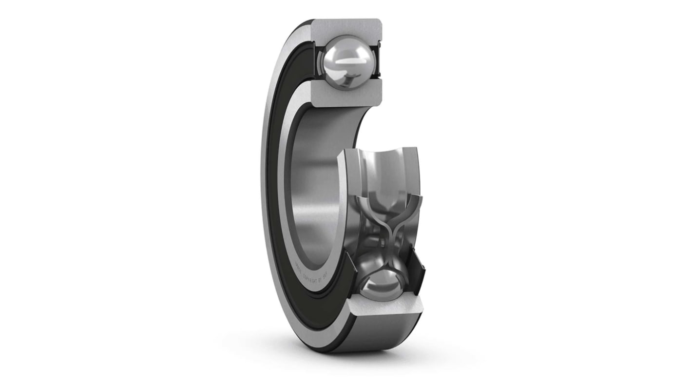 SKF 6206-2RS1/C4 Single Row Deep Groove Ball Bearing- Both Sides Sealed 30mm I.D, 62mm O.D