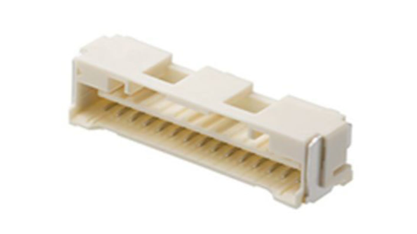 Conector hembra para PCB Ángulo de 90° Molex serie CLIK-Mate 502585, de 4 vías en 1 fila, paso 1.5mm, Montaje