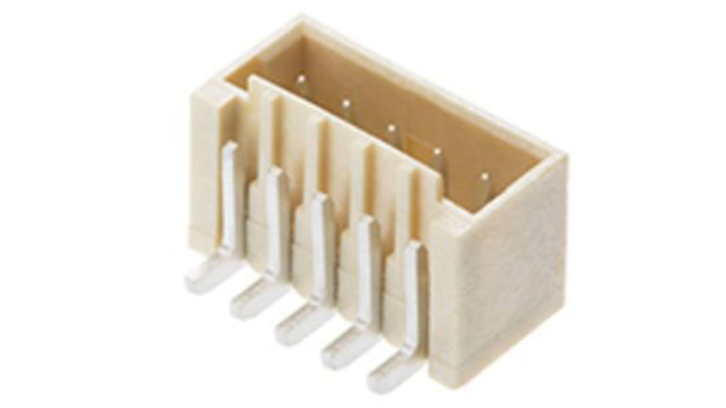 Molex Pico-SPOX Series Vertical Surface Mount PCB Header, 8 Contact(s), 1.5mm Pitch, 1 Row(s), Shrouded