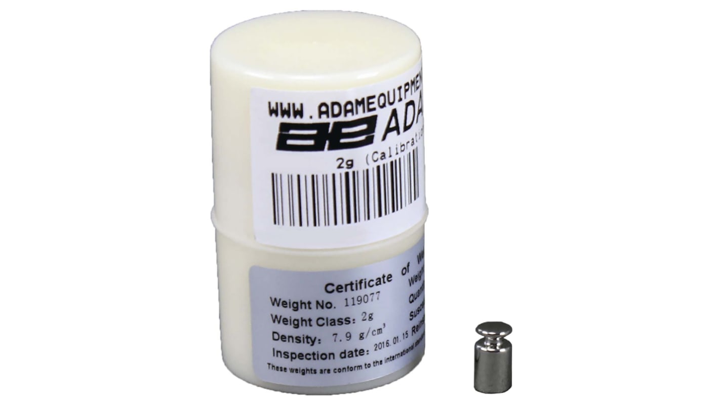 Adam Equipment Co Ltd M1级别不锈钢砝码2g