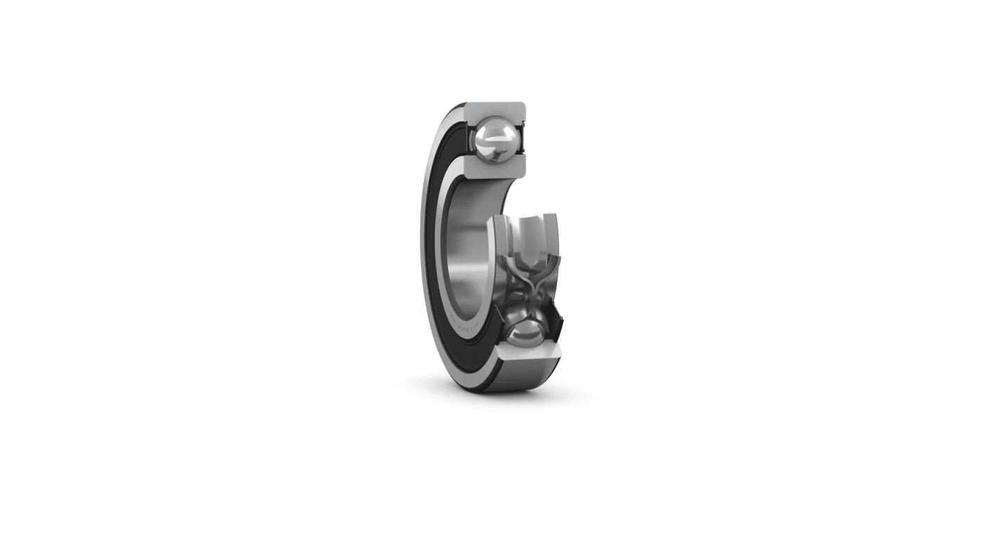 SKF 62302-2RS1/C3 Single Row Deep Groove Ball Bearing- Both Sides Sealed 15mm I.D, 42mm O.D