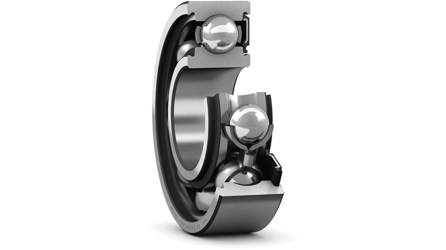 SKF Einreihiges Rillenkugellager Kugellager 1-reihig, Innen-Ø 6mm / Außen-Ø 19mm, Breite 6mm 19mm