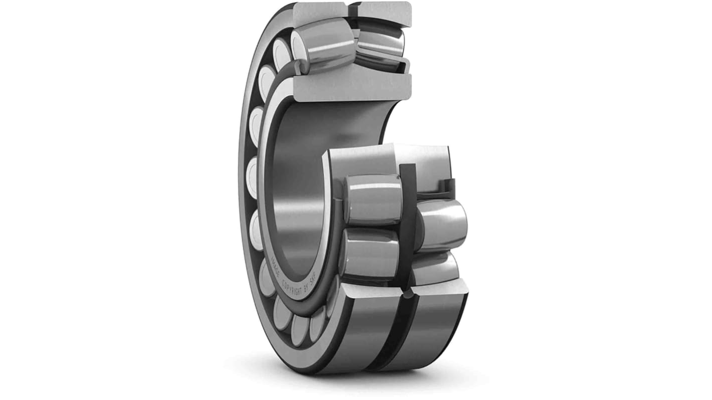 Cuscinetto a rulli sferici SKF, 2 file , Ø int. 60mm, Ø est. 110mm, guida larga 28mm