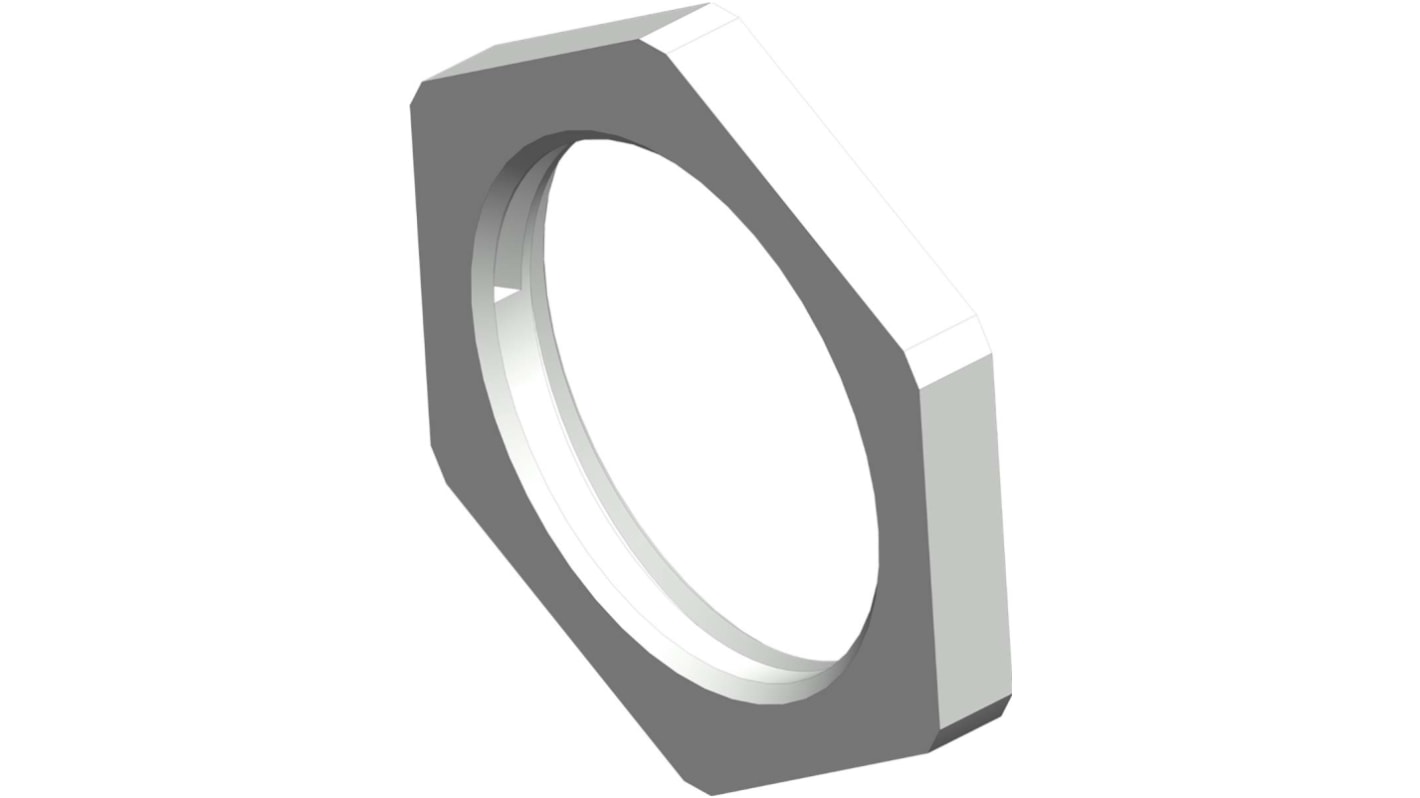 RS PRO Hex Nut For Use With Fixing Thread M20x1.5