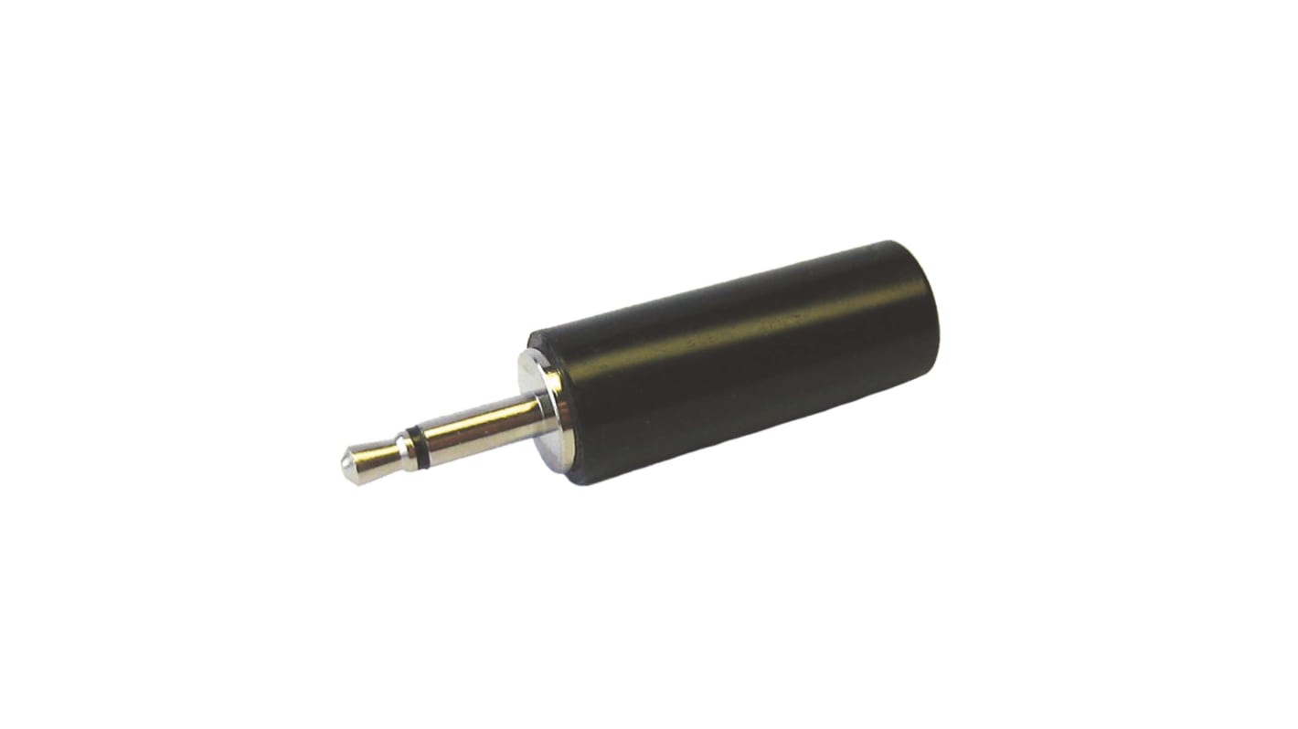 Conector jack macho mono de 2.5 mm Recto Macho RS PRO, Montaje de Cable