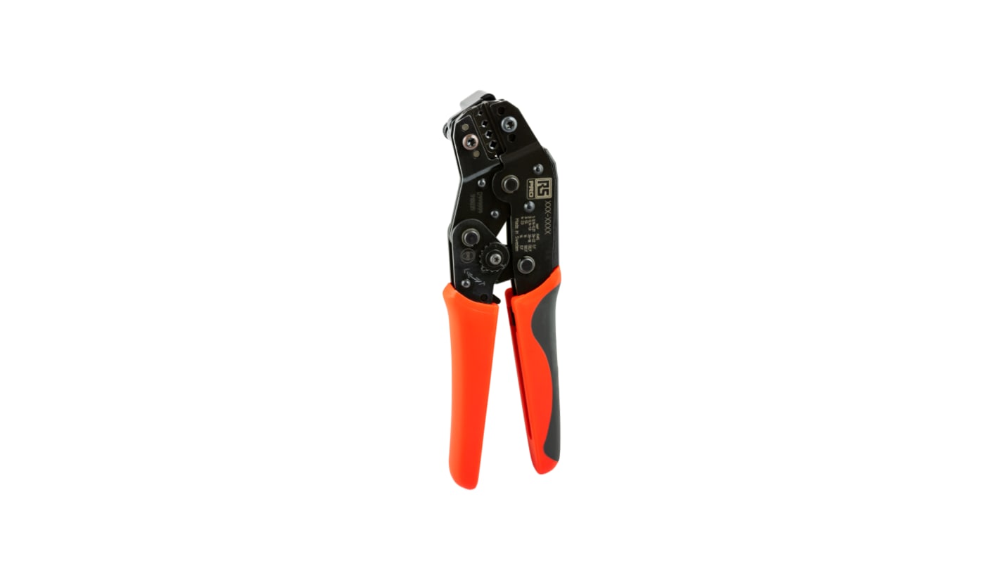 RS PRO Hand Ratcheting Crimp Tool for Turned Crimp Contacts, 0.14 → 2.5mm² Wire