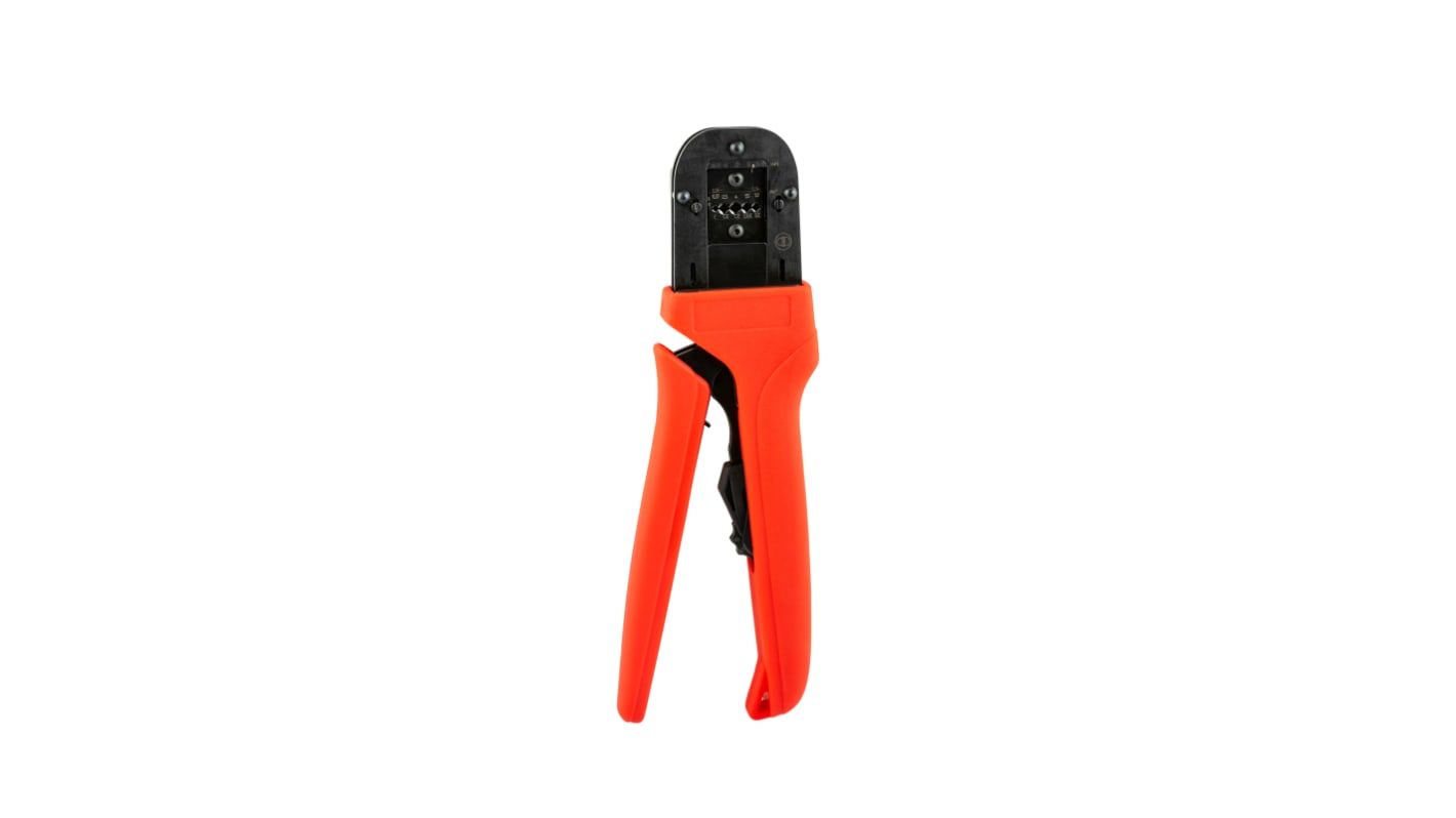 Pinza crimpatrice RS PRO, Contatti a crimpare girati