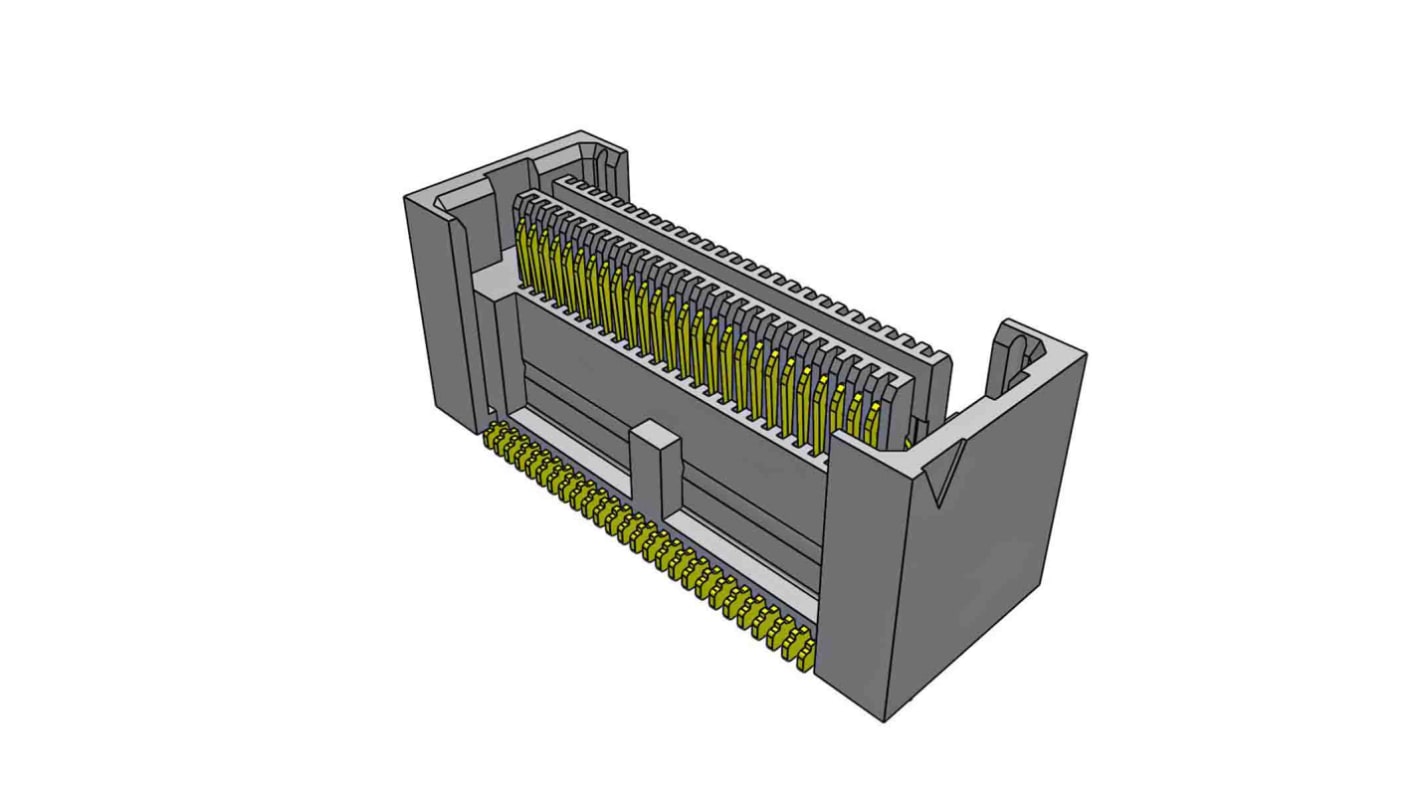 Wtyk PCB 52-pinowe raster: 0.64mm 2-rzędowe Samtec Montaż powierzchniowy